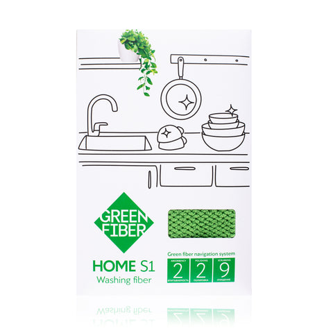 Image of Green Fiber HOME S1 Fiber de fregar